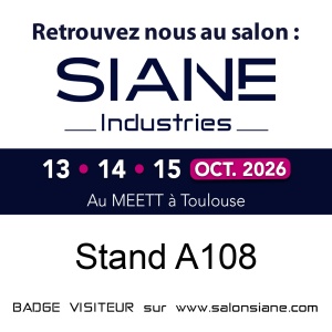 [ÉVENEMENT] MECANUMERIC Industries sera présent au salon SIANE du 13 au 15 octobre 2026