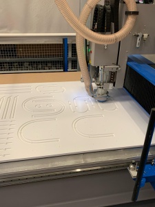 Découpe machine CNC fraiseuse 3 axes